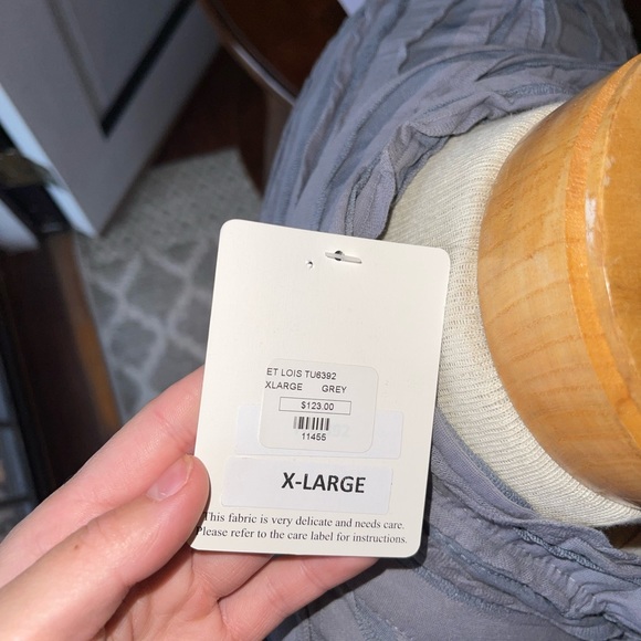 Et’Lois top/dress or a long vest sleeveless. Size XL - Picture 10 of 11